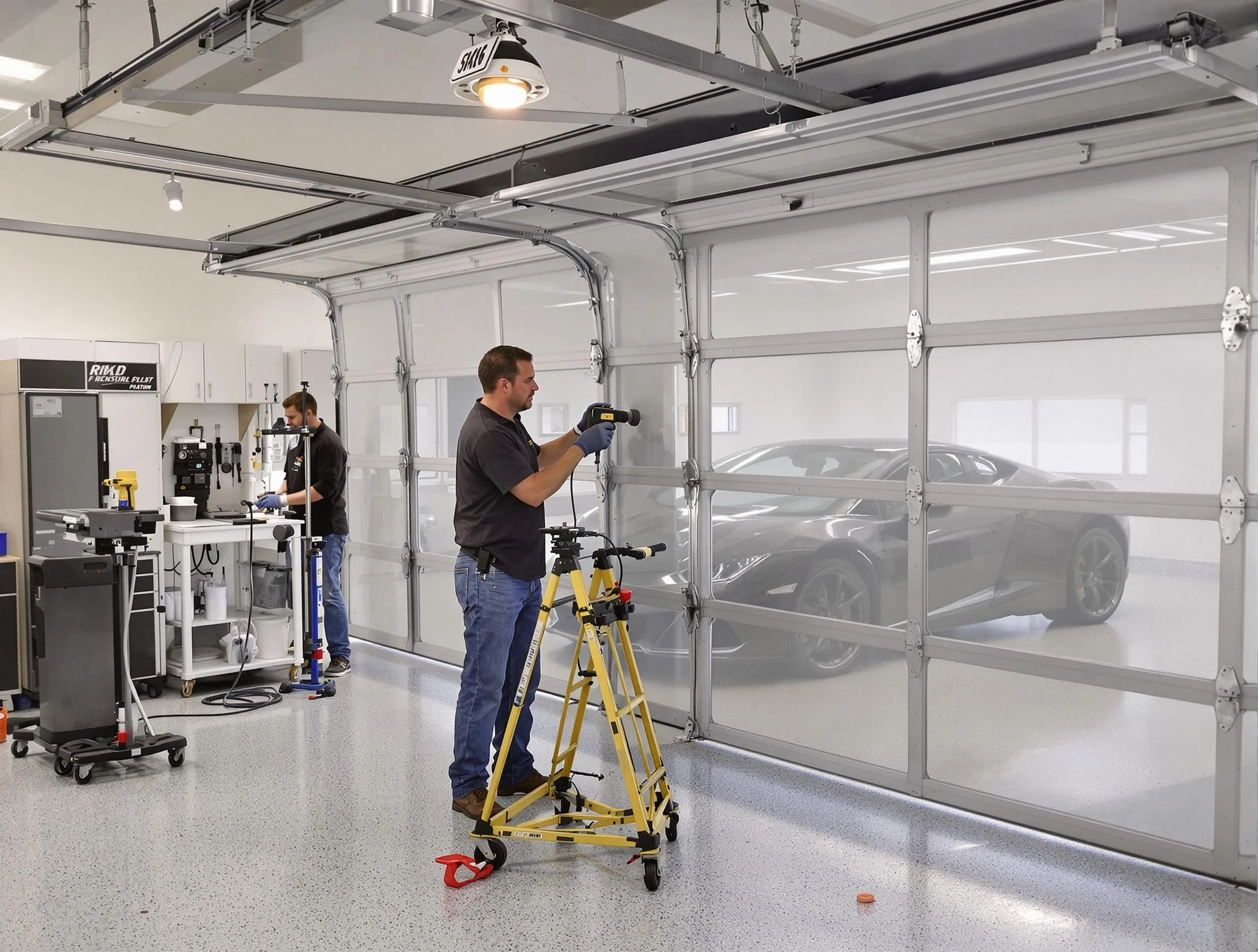 Garage Door Dents Repair in Milton