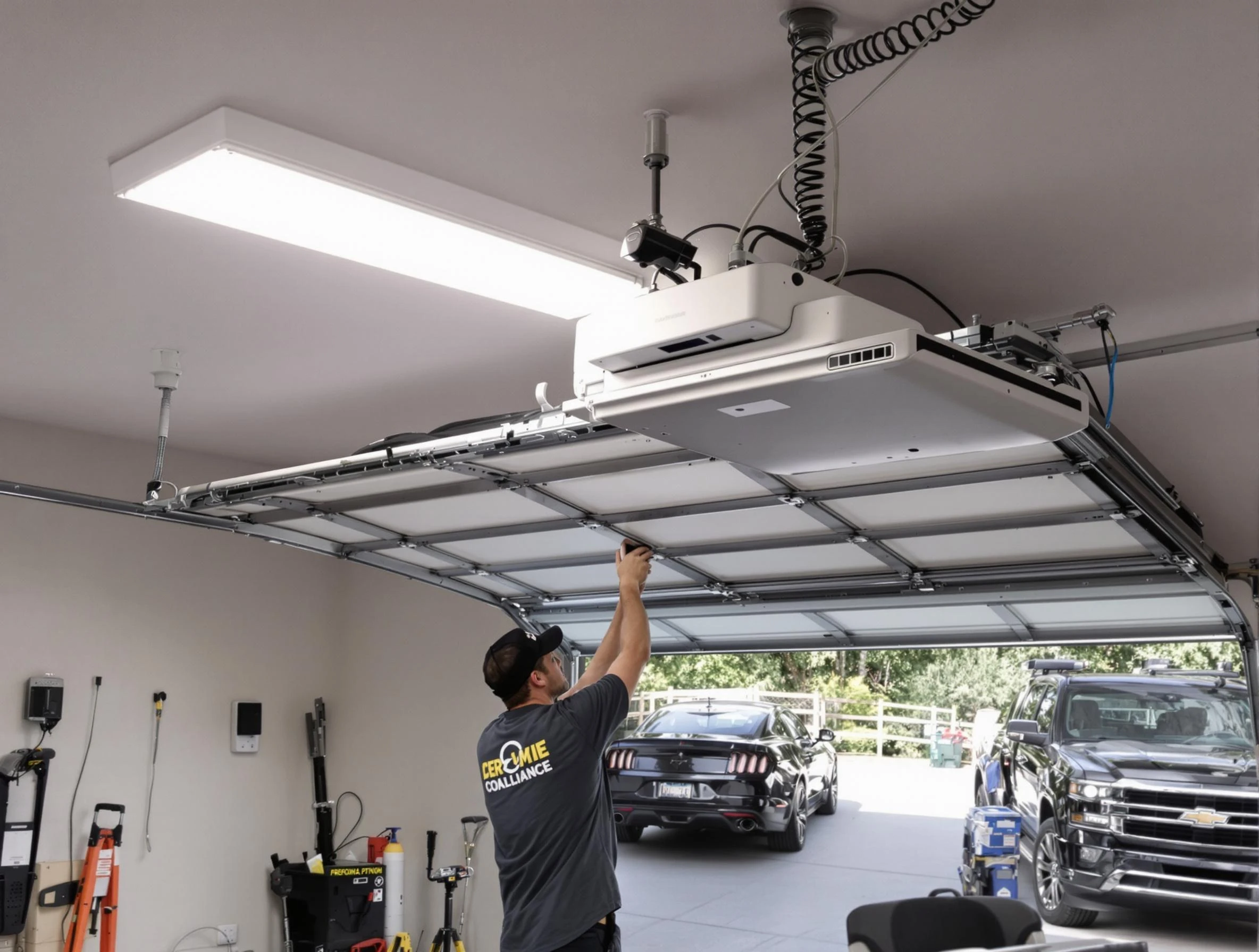 Garage Door Opener Installation in Milton