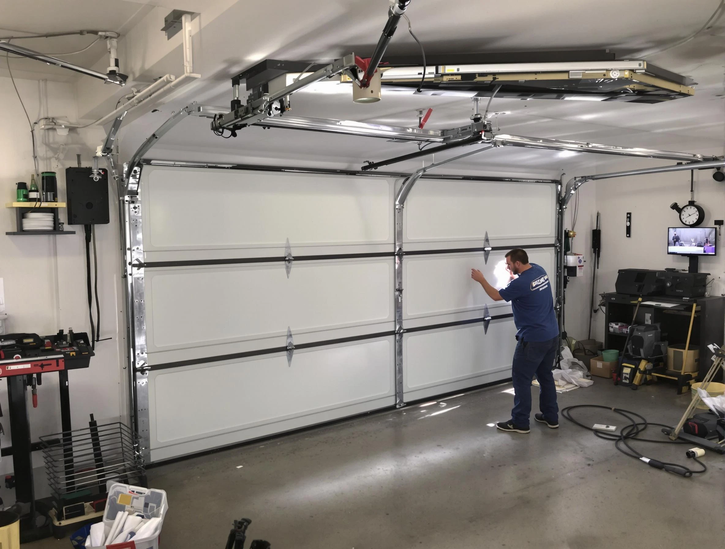 Professional garage door repair service by Milton Garage Door Repair in Milton