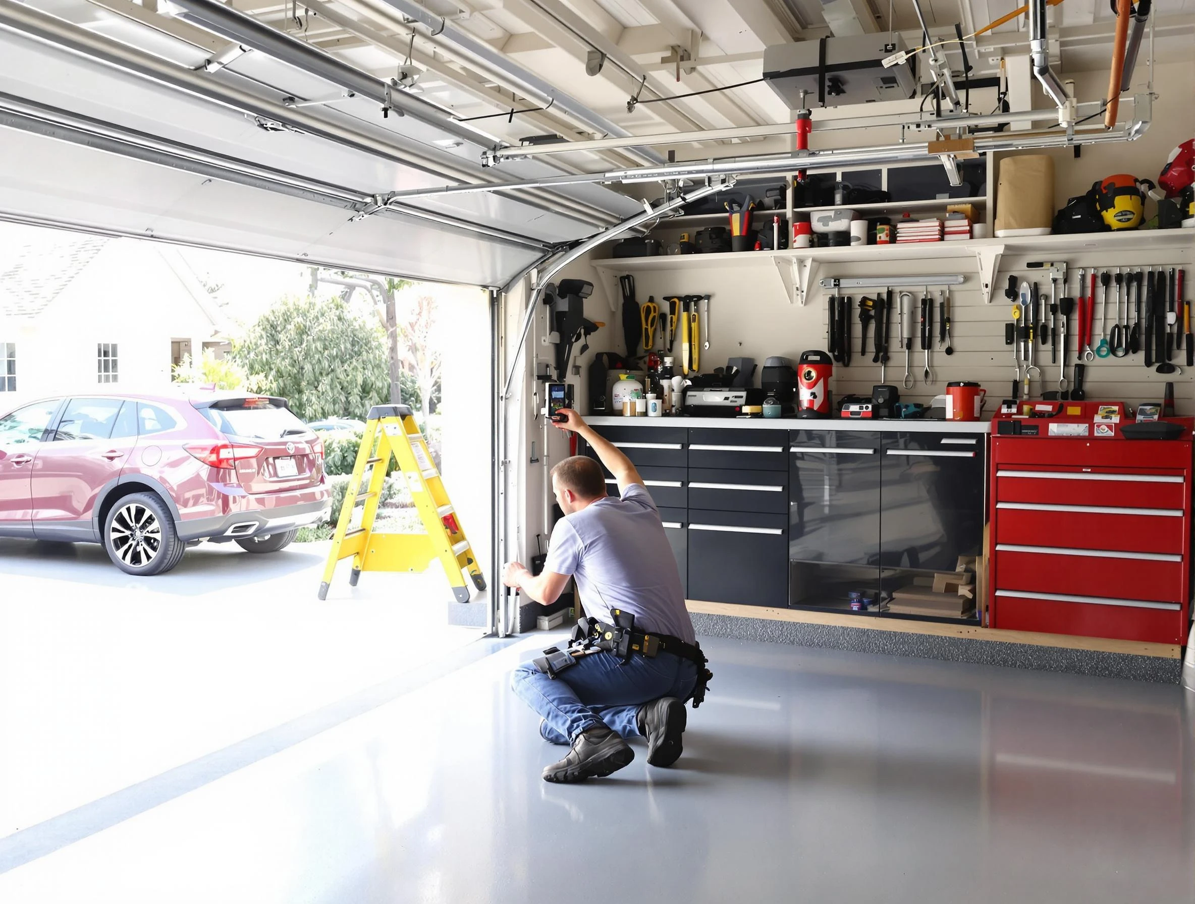 Local garage door repair service by Milton Garage Door Repair in Milton