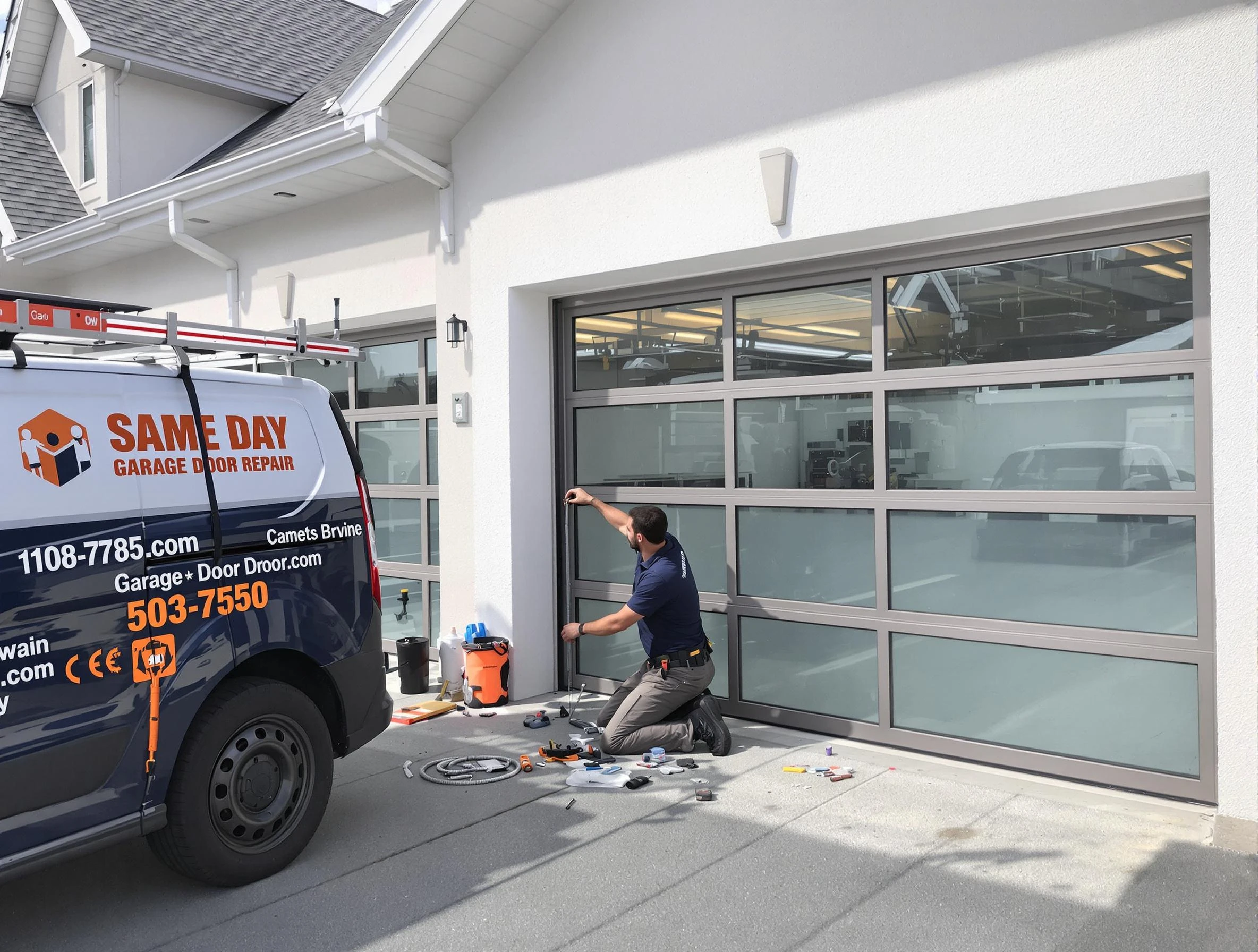 Same-day garage door repair service by Milton Garage Door Repair in Milton
